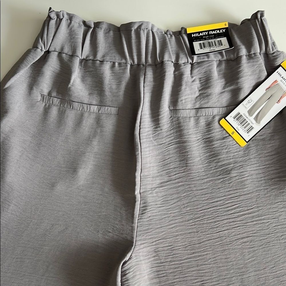 Hilary Radley Gray Wide Leg Pants High Waisted - Picture 5 of 10